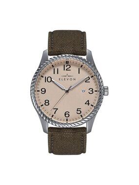 NWT Elevon Crosswind Silver-tone Dial Men's Watch